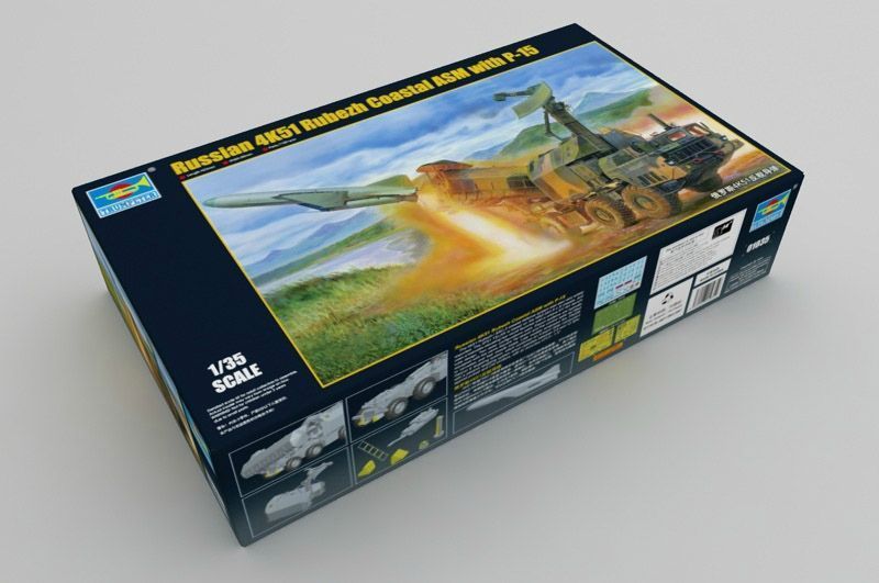 Сборная модель Ракетный комплекс 4K51 Rubezh Coastal ASM with P15 135