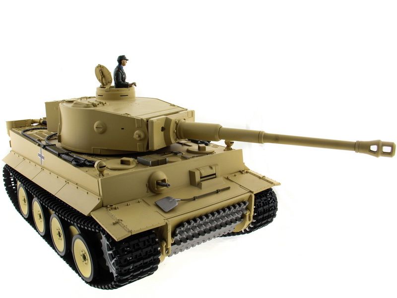 Радиоуправляемый танк Taigen 116 Tiger 1 Германия, ранняя версия для ИК танкового боя 24G RTR