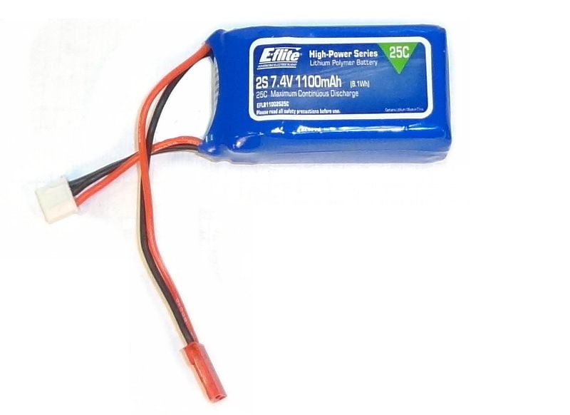 Аккумулятор EFlite LiPo 1100mAh 74V 25C Blade CX