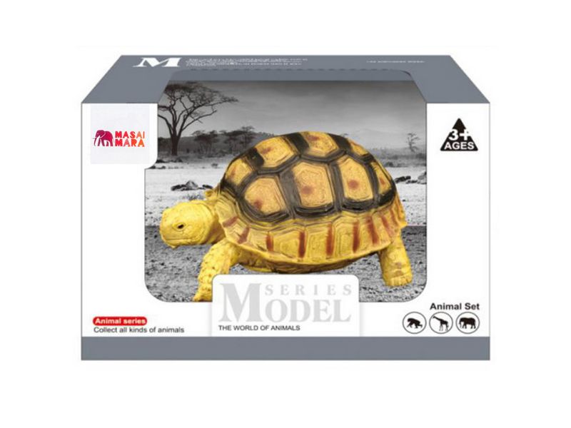 Фигурка игрушка MASAI MARA MM218375 серии Мир диких животных рептилия Желтоголовая черепаха