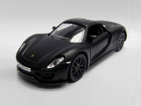Машина Ideal 13039 Porsche 918 Spyder черн матов