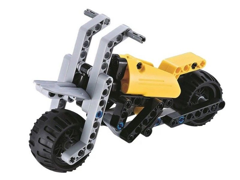 Конструктор CaDA Technic набор для сборки 30 моделей техники, мотоциклов и животных 827 деталей