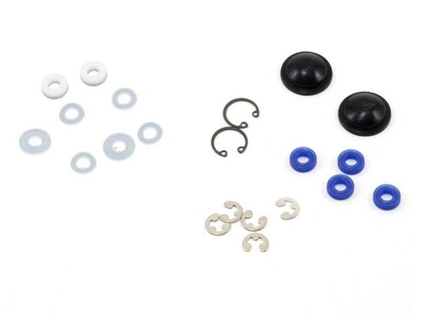 Ремкомплект для 2х амортизаторов, 2 диафрагма, 2 стопорных кольца, 4 сальника