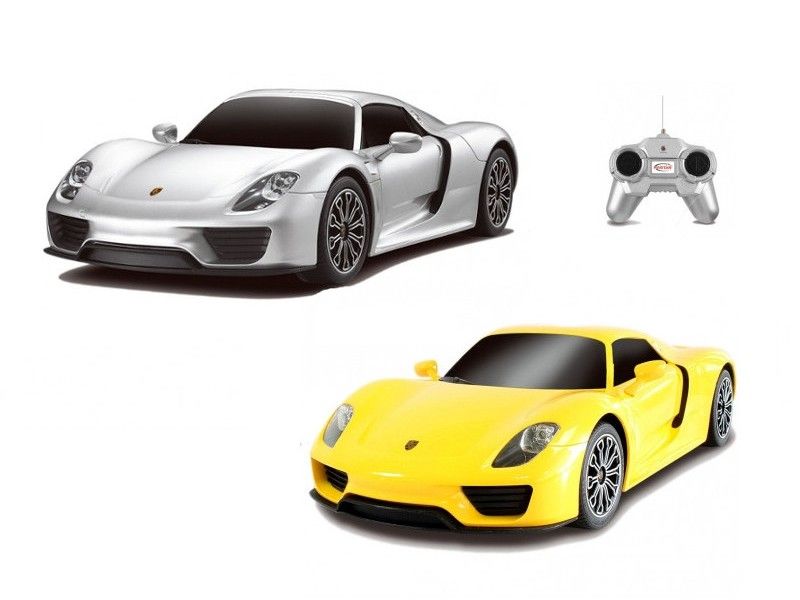 Радиоуправляемая машина Rastar PORSCHE 918 Spyder 124, в ассортименте