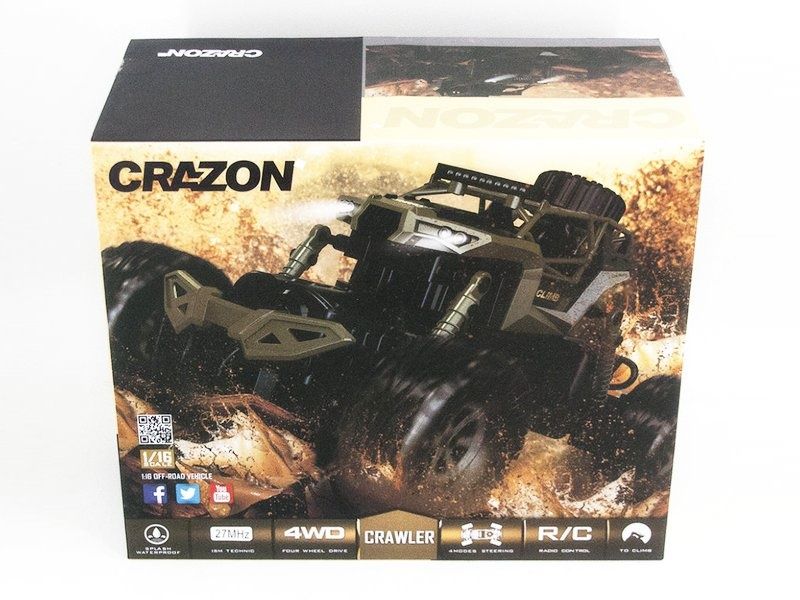 Радиоуправляемый краулерамфибия Crazon Crawler RTR 4WD 116 24G акб