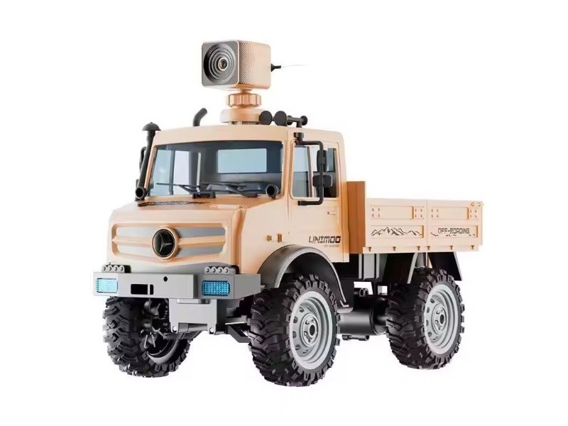 Радиоуправляемая машина WPL Следопыт с FPV HD WIFI камерой песочная 2WD 116 24G RTR