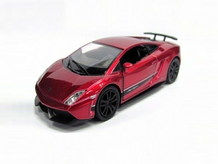 Машина Ideal 13039 Lamborghini Gallardo LP5704 Superlegger блест метал крас