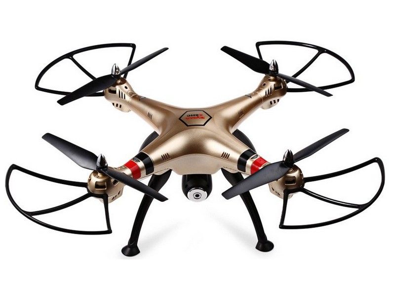 Радиоуправляемый квадрокоптер Syma X8HW с FPV трансляцией WiFi, барометр 24G RTF