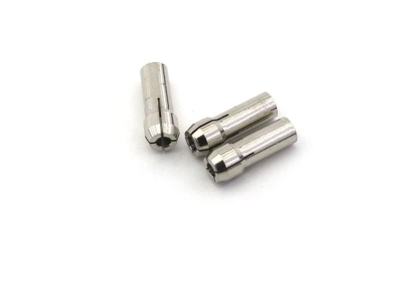 Зажим цанговый, 2,4 мм, 3 штуп, блистер, шт