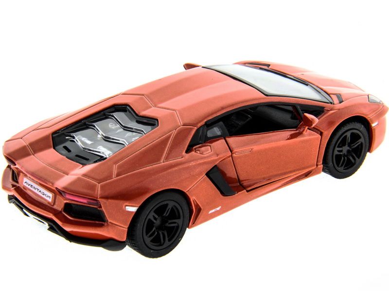 Машина Kinsmart LAMBORGHINI AVENTADOR LP 7004 инерция 112шт 138 бк