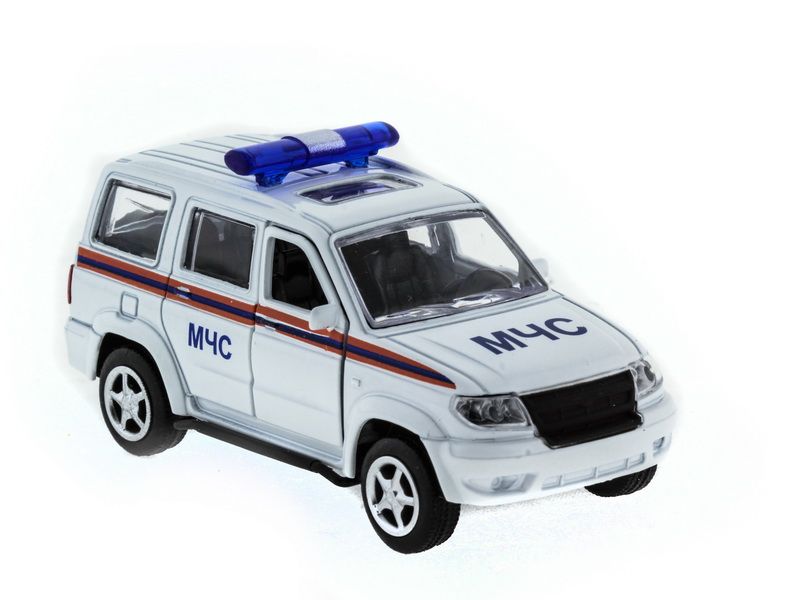 Машина АВТОПАНОРАМА инерц УАЗ Патриот МЧС 150,  вк 1275,5 см