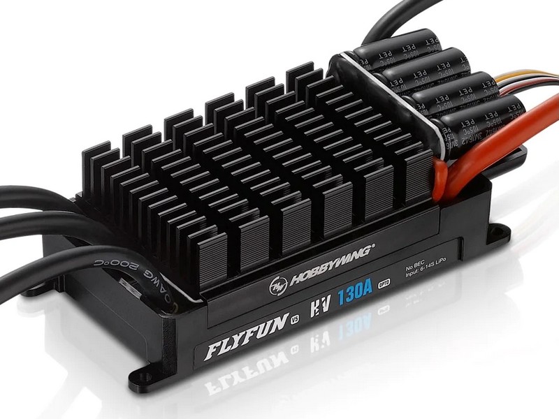 Бесколлекторный регулятор Hobbywing FLYFUN130AHVOPTOV5 130A160A, Aircraft