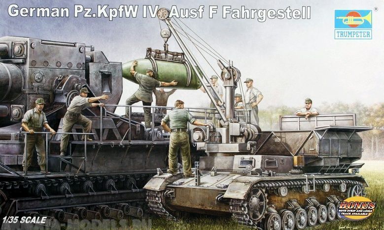 Сборная модель Транспортер Pz Kpfw IV Ausf F 135, шт