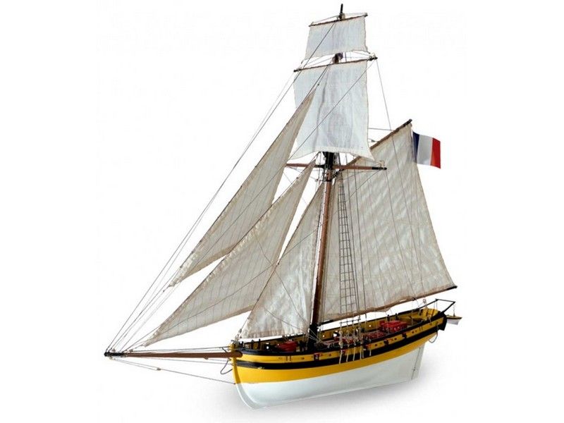 Сборная деревянная модель корабля Artesania Latina LE RENARD 2012, 150