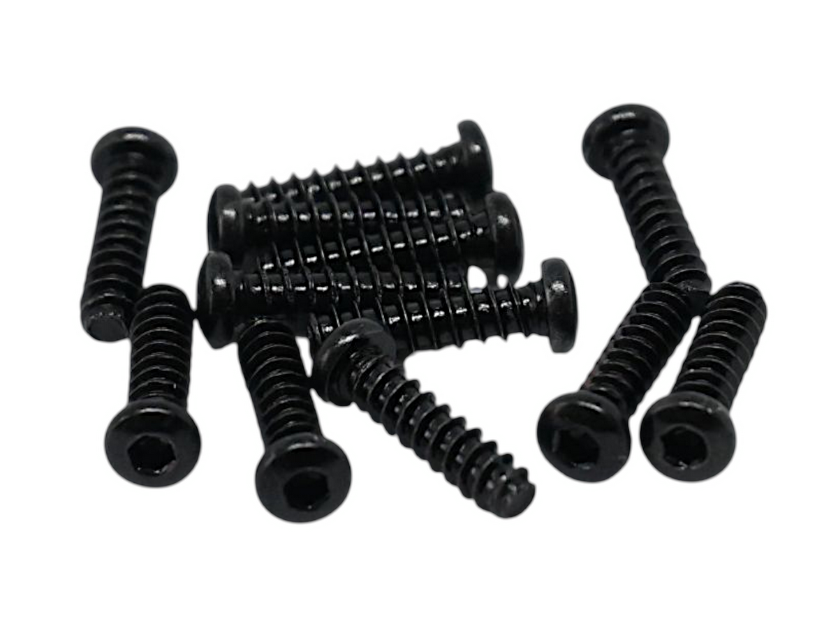 Винты с полукруглой шестигранной головкой 2,6х10мм для автомоделей MJX 114, 12шт