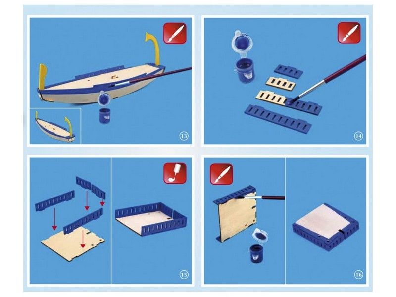 Сборная деревянная модель корабля Artesania Latina CLEOPATRA EGYPTIAN BOAT