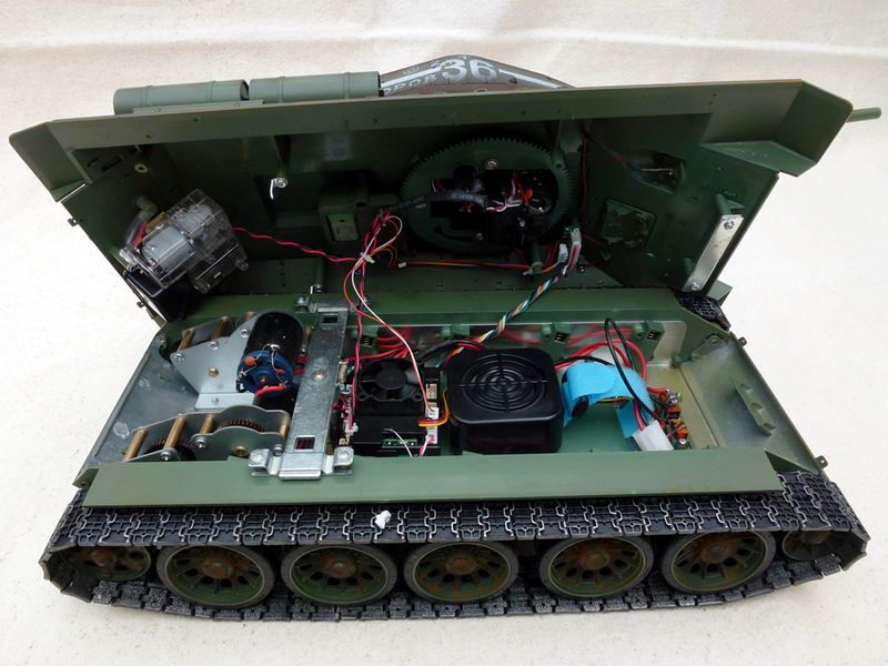 РУ танк Taigen 116 T3485 СССР для ИК танкового боя 24G зеленый