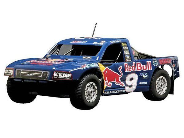 Радиоуправляемый шорткорс Associated SC8 4WD ДВС кузов Red Bull 24 GHz 18 RTR