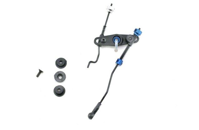 Тяги газа и тормоза с качалкой Losi LST2, LST XXL, Aftershock, Mega Baja