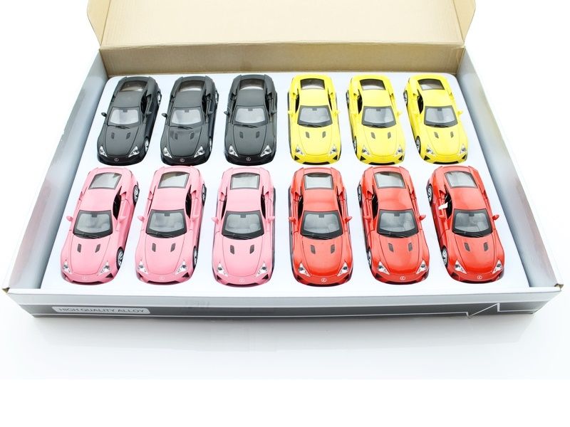 Машина 132 Lexus LFA свет, звук, инерция 112шт бк