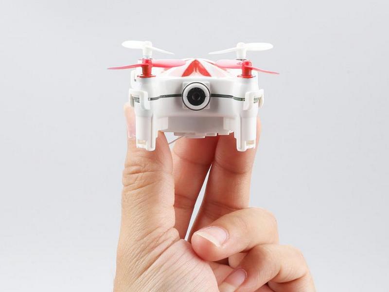 Радиоуправляемый квадрокоптер Cheerson CXOFTX Mini, WiFi, Optical Flow, RTF 24G красный