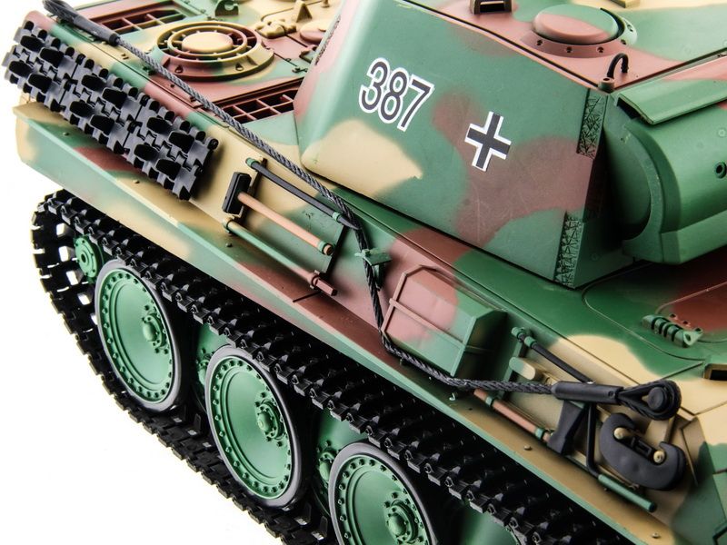 Радиоуправляемый танк Heng Long 116 Panther Пантера type G Германия, 24G RTR