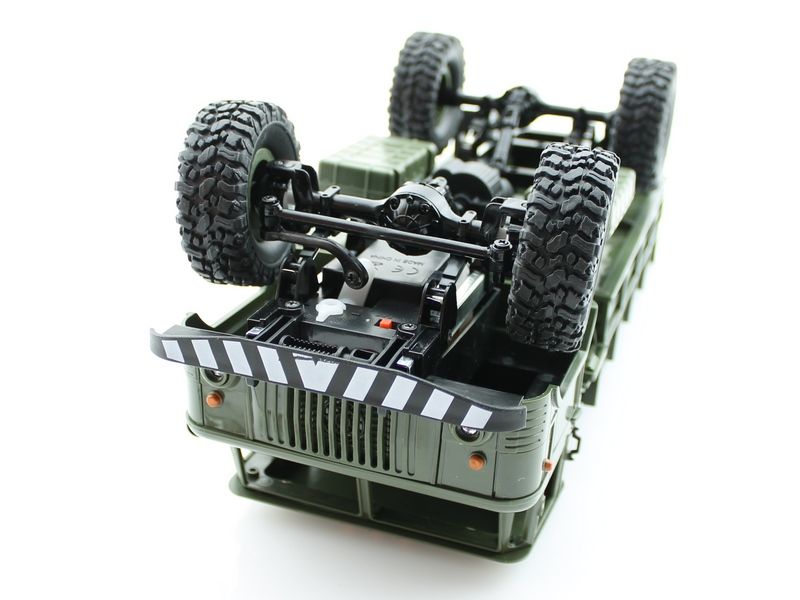 Радиоуправляемая автомодель WPL B24 грузовая зеленая 116акб 24G RTR