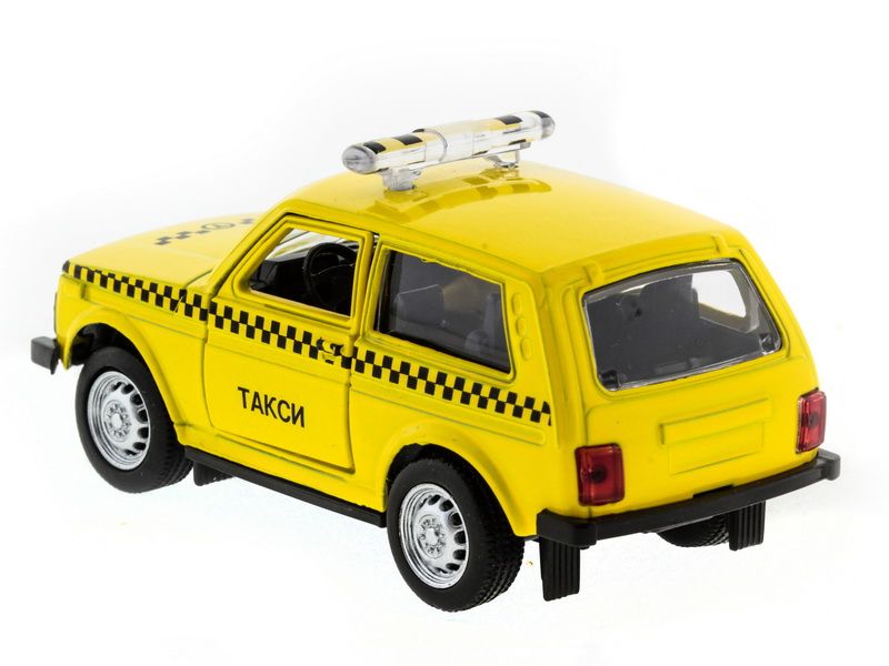 Машина АВТОПАНОРАМА инерц ВАЗ 2121 150, вк 1275,5 см, желтая