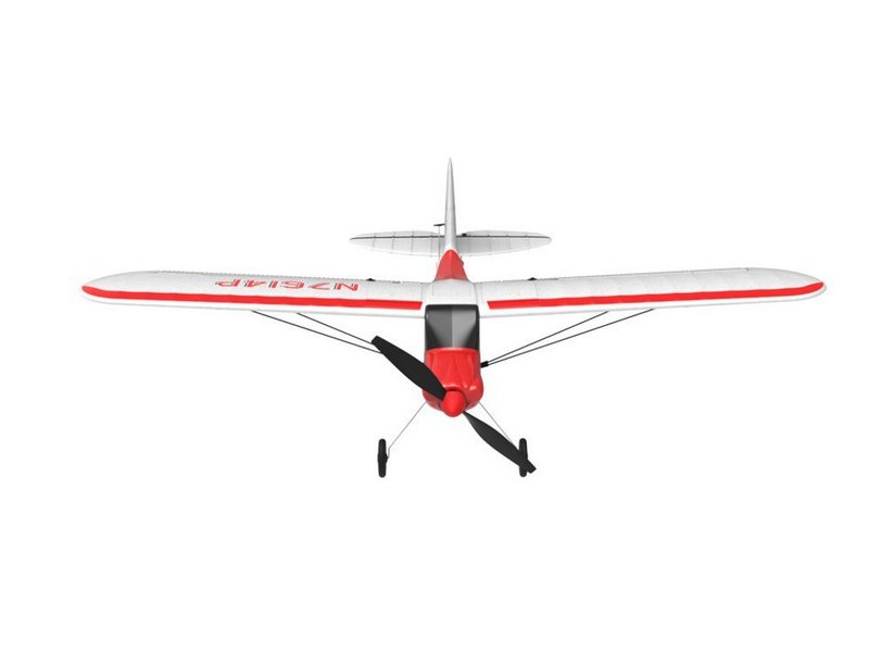 Радиоуправляемый самолет Volantex RC Sport Cub 400мм красный 24G 2ch LiPo RTF with Gyro