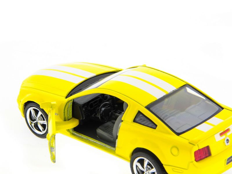 Машина Kinsmart 138 Ford Mustang GT с полосками инерция 112шт бк
