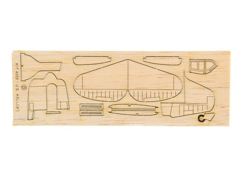 Сборная дермодельСамолет US Hellcat Guillows 148