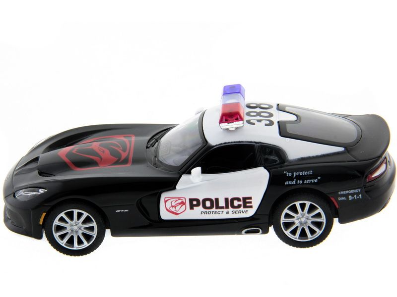 Машина Kinsmart 140 SRT Viper Police в асс инерция 112шт бк