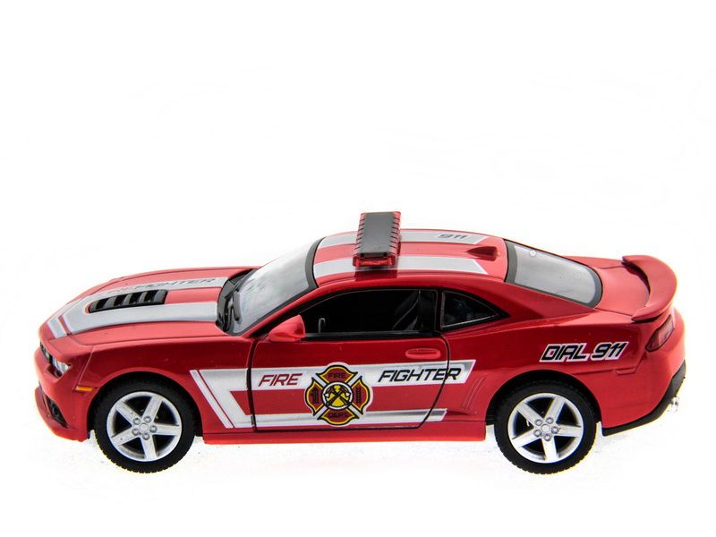 Машина Kinsmart 138 Chevrolet Camaro 2014 PoliceFire инерция 112шт бк