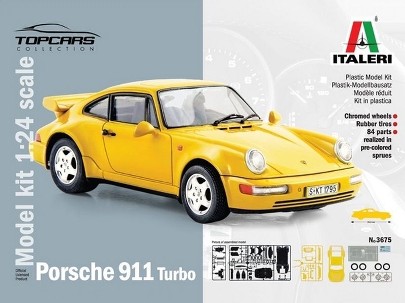 Сборная модель Автомобиль Porsche 911 Turbo 124  IT3675 