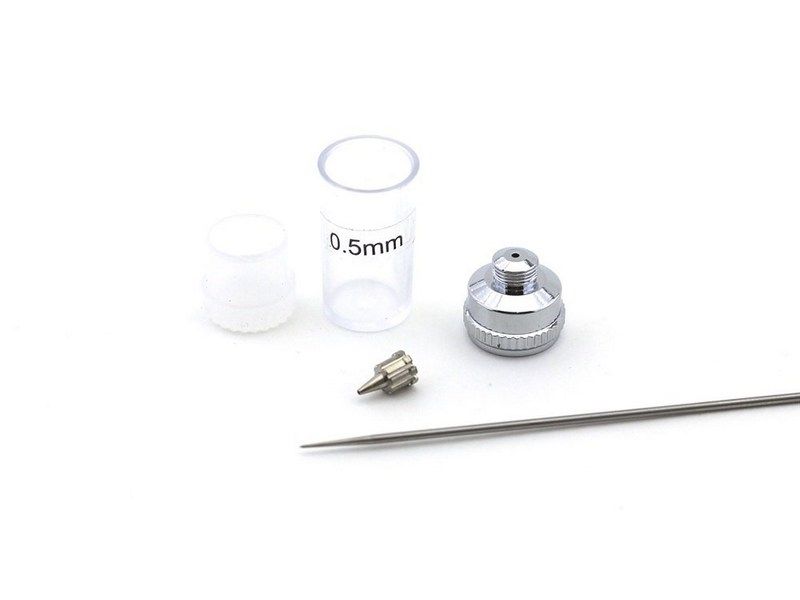 Набор для аэрографа 1187, 0,5 мм игла, сопло, диффузор