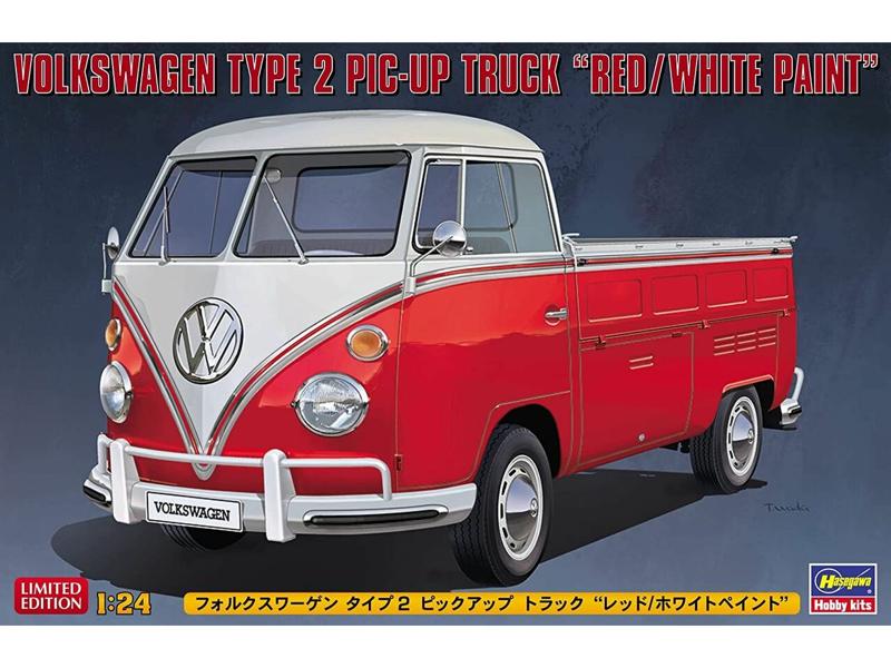 Сборная модель Hasegawa Автомобиль VW PICKUP TRUCK 1967, 124