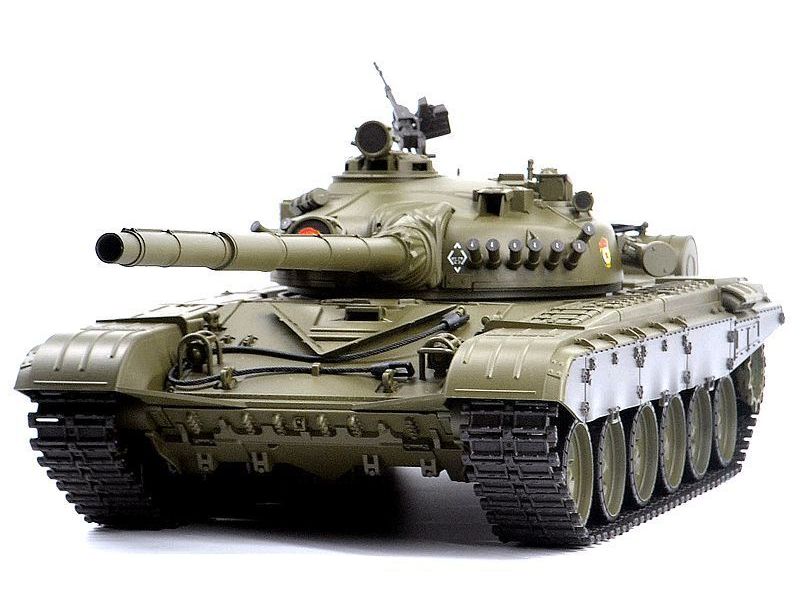 Радиоуправляемый танк Heng Long T72 Upgrade V70  24G 116 RTR
