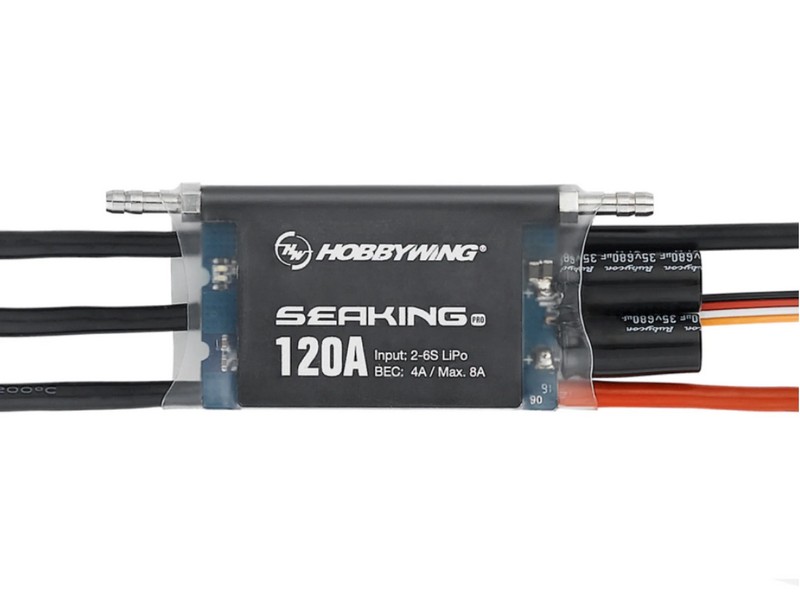 Бесколлекторный регулятор Hobbywing Seaking Pro120A 120A760A, Boat
