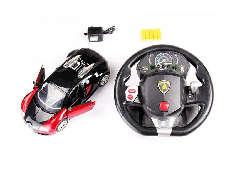 Радиоуправляемая машина MZ Bugatti Veyron 2232F 114 GYROруль, открываются двери акб