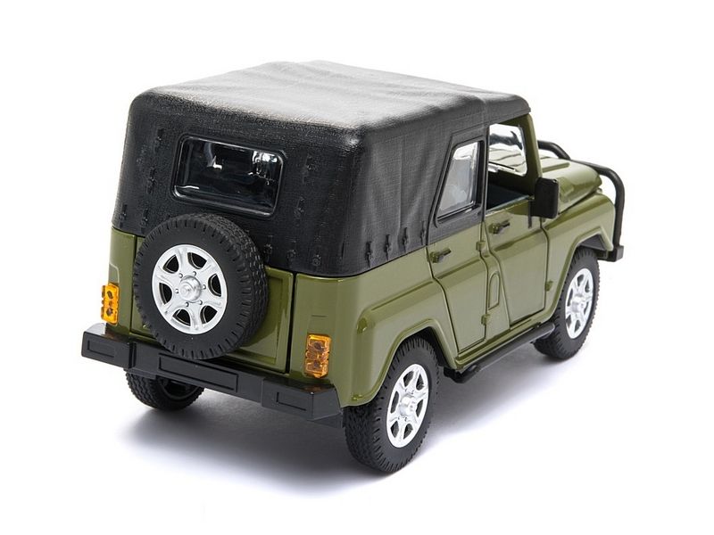 Машина АВТОПАНОРАМА УАЗ469 124 вк 221211 см, защитныйзеленый