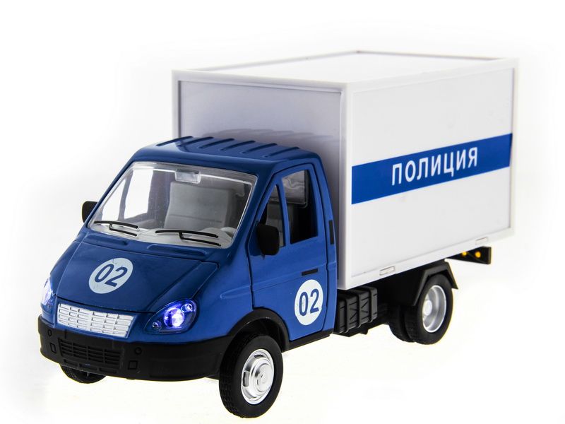 Машина АВТОПАНОРАМА ГАЗель полиция 128, вк 241412 см