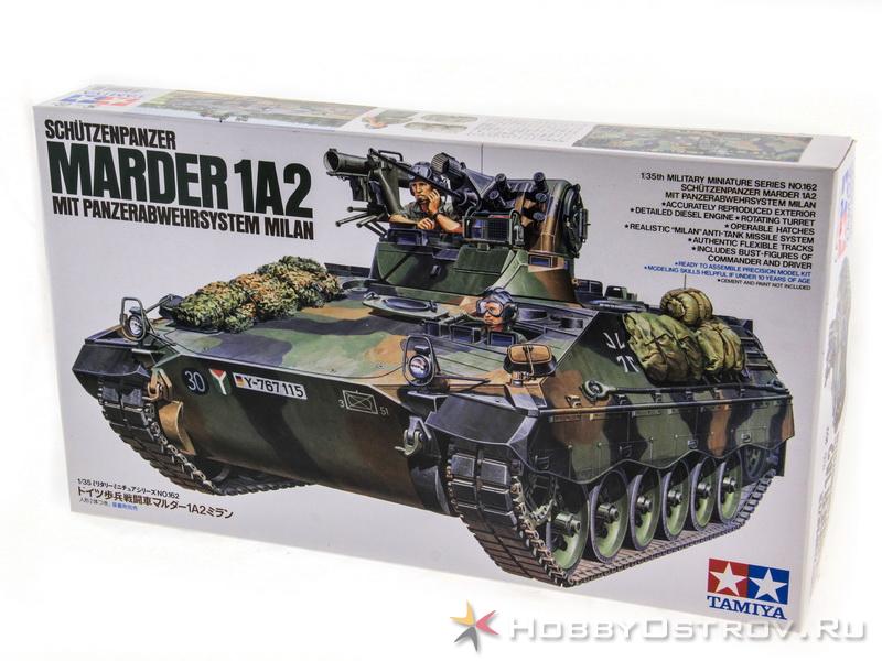 Склеиваемая модель Tamiya 135 Современный немБТР Marder 1A2 с ракетной установкой Милан
