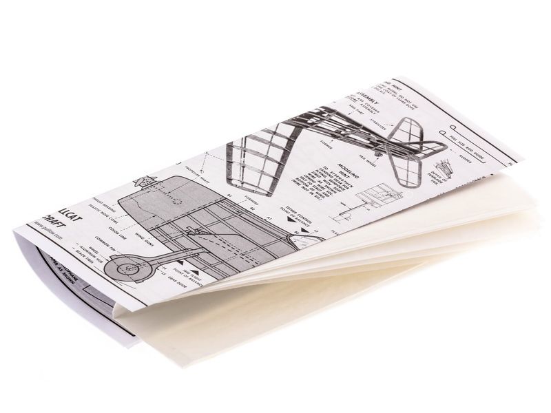 Сборная дермодельСамолет F6F Hellcat Guillows 130