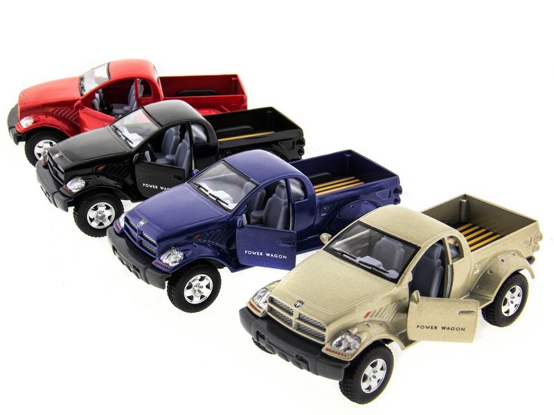 Машина Kinsmart DODGE Power Wagon  инерция 112шт 142 бк