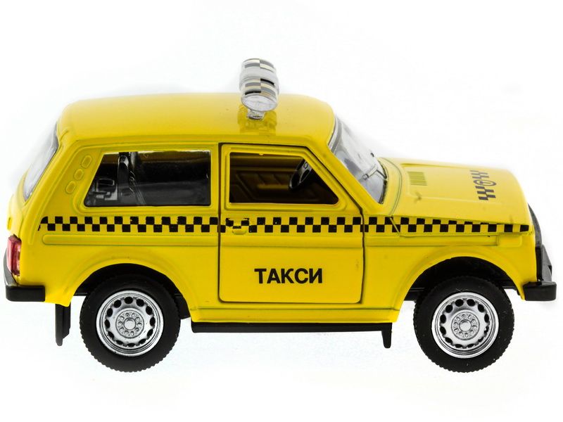 Машина АВТОПАНОРАМА инерц ВАЗ 2121 150, вк 1275,5 см, желтая