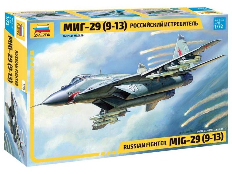 Сборная модель ZVEZDA Российский истребитель МиГ29 913, 172