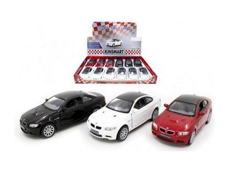 Машина Kinsmart BMW M3 Coupe инерция 112шт 136 бк