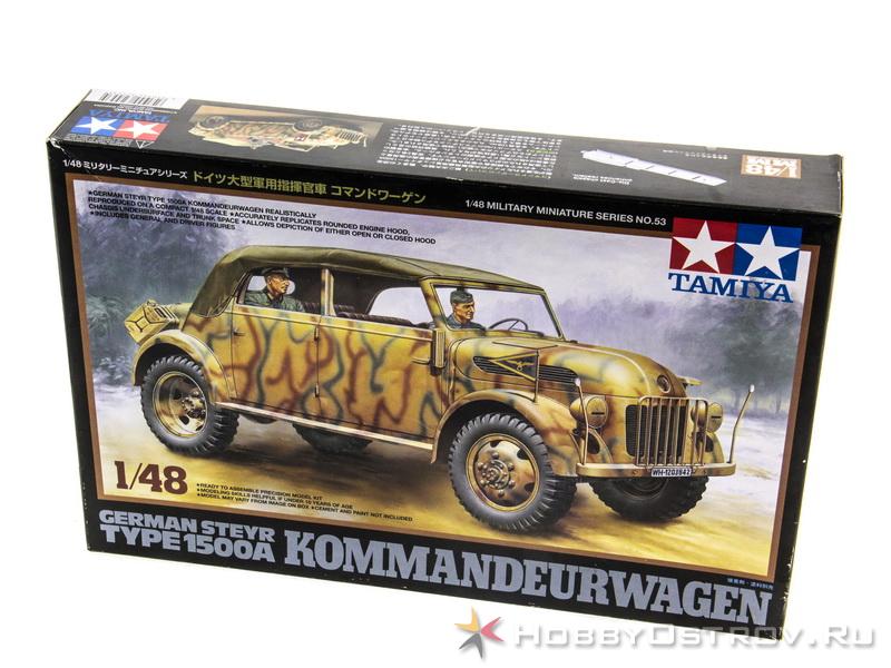 Склеиваемая модель Tamiya 148 Нем автомоб German Steyr Type 1500A Kommandeurwagen