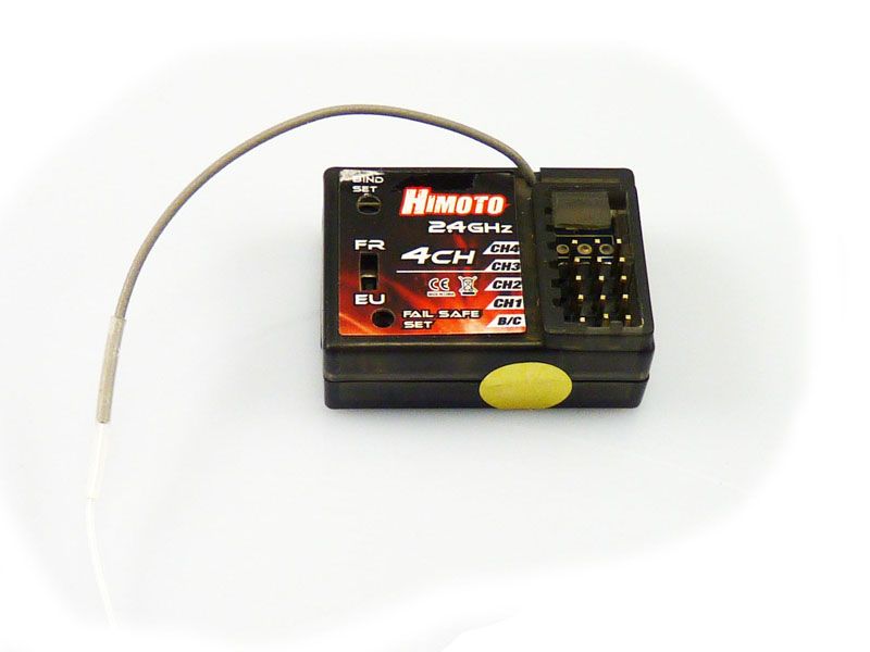 Приемник 4х канальный для бесколлекторных моделей Himoto E10, E18