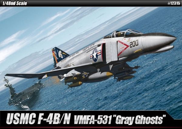 Сборная модель Самолет USN F4BN VMFA531 Gray Ghosts 148